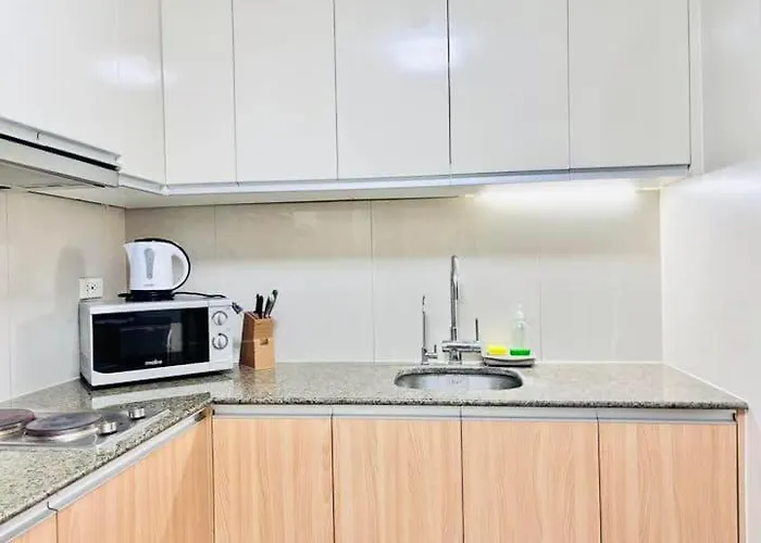 1 Bedroom Unit With Free Pool Access Near Mactan International Airport Leilighetshoteller *
