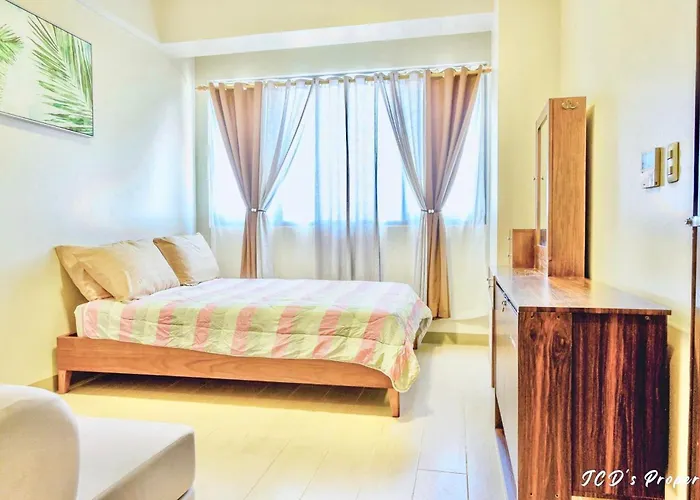 Leilighetshoteller 1 Bedroom Unit With Free Pool Access Near Mactan International Airport Lapu-Lapu City