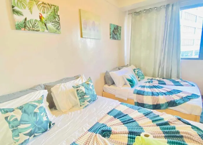 1 Bedroom Unit With Free Pool Access Near Mactan International Airport Leilighetshoteller